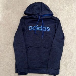 Adidas Logo Navy Hoodie